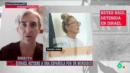Ada Colau pide hacer la "máxima presión" para que Reyes Rigo sea liberada por Israel: "Me preocupa que esté sola" Ada Colau pide hacer la "máxima presión" para que Reyes Rigo sea liberada por Israel: "Me preocupa que esté sola"