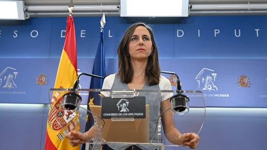 La diputada del Grupo Mixto Ione Belarra da una rueda de prensa La diputada del Grupo Mixto Ione Belarra da una rueda de prensa