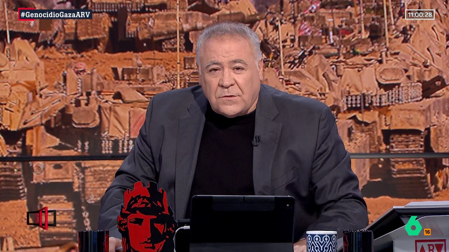Ferreras, sobre Israel: "Ha convertido a Gaza en algo peor que un infierno" Ferreras, sobre Israel: "Ha convertido a Gaza en algo peor que un infierno"