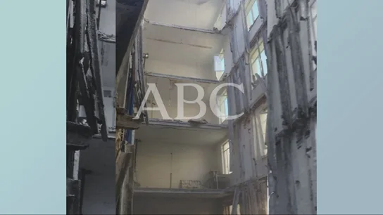 Las imágenes del interior del edificio derrumbado en el centro de Madrid: así está tras el desplome de cinco plantas Las imágenes del interior del edificio derrumbado en el centro de Madrid: así está tras el desplome de cinco plantas
