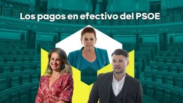 &iquest;Qui&eacute;n paga en efectivo en las Cortes espa&ntilde;olas? La pregunta tras los sobres en met&aacute;lico del PSOE a Cerd&aacute;n