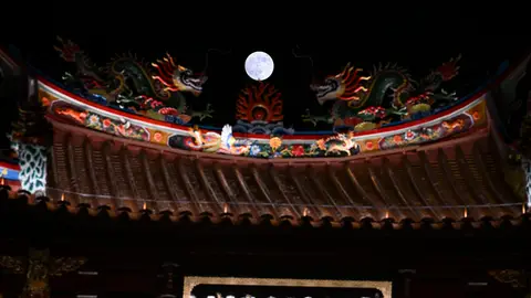Luna de Cosecha en China Luna de Cosecha en China