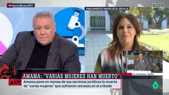 Ángeles Férriz, la portavoz socialista en el Parlamento andaluz: "Tenemos la lista de espera y la lista de mortalidad más alta de España" Ángeles Férriz, la portavoz socialista en el Parlamento andaluz: "Tenemos la lista de espera y la lista de mortalidad más alta de España"