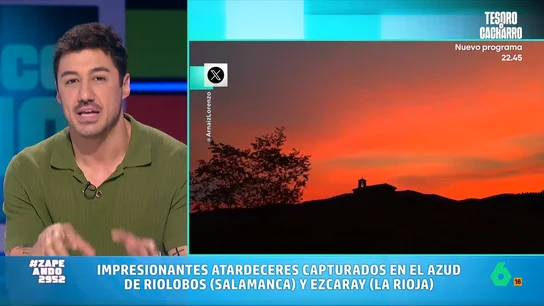 Francisco Cacho explica por qué el cielo se ha teñido de rojo estos días: "Esto se llama candilazo" Francisco Cacho explica por qué el cielo se ha teñido de rojo estos días: "Esto se llama candilazo"