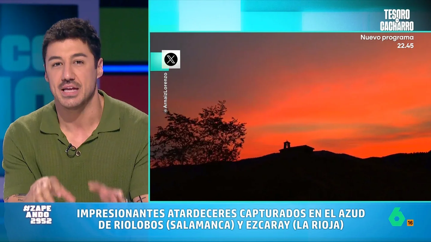 Francisco Cacho explica por qué el cielo se ha teñido de rojo estos días: "Esto se llama candilazo" Francisco Cacho explica por qué el cielo se ha teñido de rojo estos días: "Esto se llama candilazo"