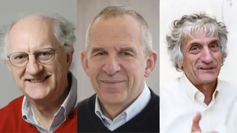 John Clarke, Michel H. Devoret, y John M. Martinis, ganadores del Nobel de Física 2025 John Clarke, Michel H. Devoret, y John M. Martinis, ganadores del Nobel de Física 2025