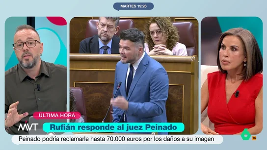 Antonio Maestre: "Lo mínimo que puedes hacer del juez Peinado es burlarte de él" Antonio Maestre: "Lo mínimo que puedes hacer del juez Peinado es burlarte de él"