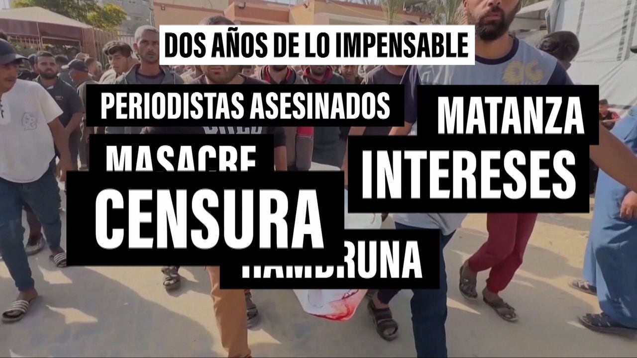 Bombardeos, hambruna y censura: dos años que muestran lo peor de la guerra en Gaza
