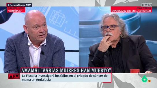Gabi Sanz, sobre la situación de la consejera de Sanidad de Andalucía: "Está en un punto insostenible" Gabi Sanz, sobre la situación de la consejera de Sanidad de Andalucía: "Está en un punto insostenible"
