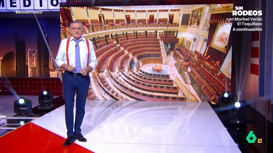 Wyoming afea al PSOE su abstención en la votación sobre el debate entorno a la tauromaquia: "Le deja en mal lugar" El presentador de El Intermedio se hace eco de la iniciativa legislativa popular llevada este martes al Congreso de los Diputados para intentar iniciar un debate sobre si los toros deberían dejar de ser patrimonio cultural.
