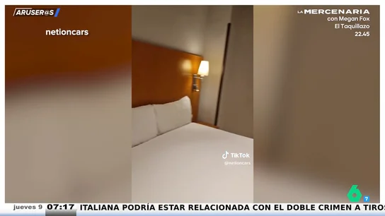 El vídeo de la queja viral de una joven por la falta de enchufes en una suite de lujo: "¿Dónde cargo el móvil?" El vídeo de la queja viral de una joven por la falta de enchufes en una suite de lujo: "¿Dónde cargo el móvil?"
