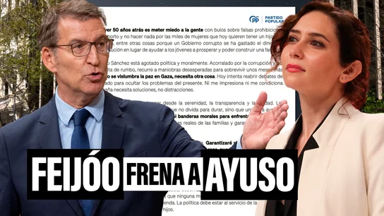 La guerra silenciosa dentro del Partido Popular: Ayuso y Feijóo cada vez más enfrentados La guerra silenciosa dentro del Partido Popular: Ayuso y Feijóo cada vez más enfrentados