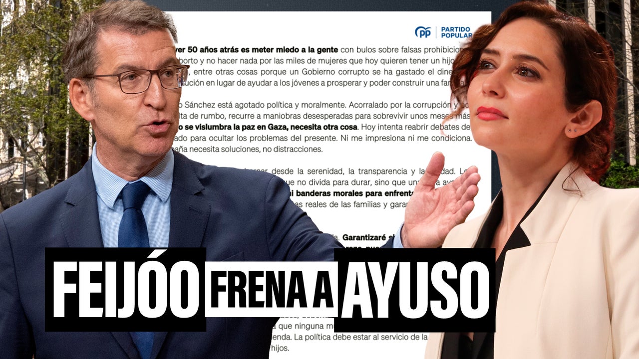 La guerra silenciosa dentro del Partido Popular: Ayuso y Feijóo, cada vez más enfrentados