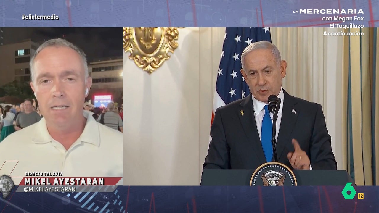 Mikel Ayestaran: "Si Trump se olvida de Oriente Medio, Netanyahu volverá a hacer lo que quiera"