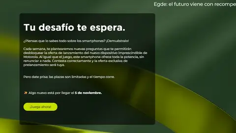 El teaser del evento El teaser del evento