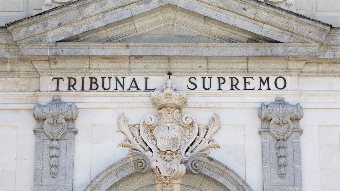 Fachada del Tribunal Supremo en una imagen de archivo.