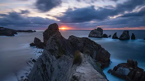 Atardecer en Cantabria Atardecer en Cantabria