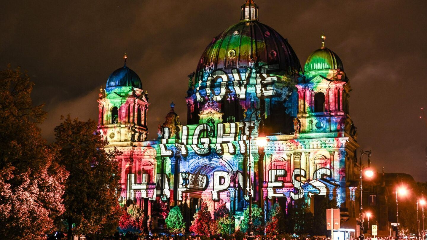 Festival de las Luces de Berl&iacute;n en la Catedral