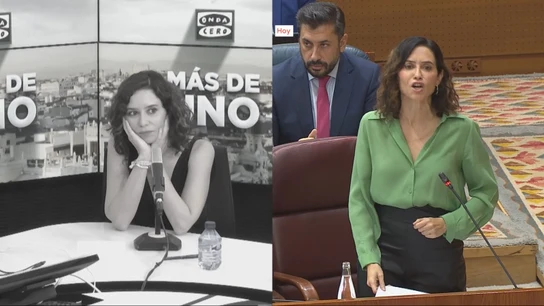 El discurso de Isabel Díaz Ayuso sobre el aborto, en 2022 y 2025 El discurso de Isabel Díaz Ayuso sobre el aborto, en 2022 y 2025