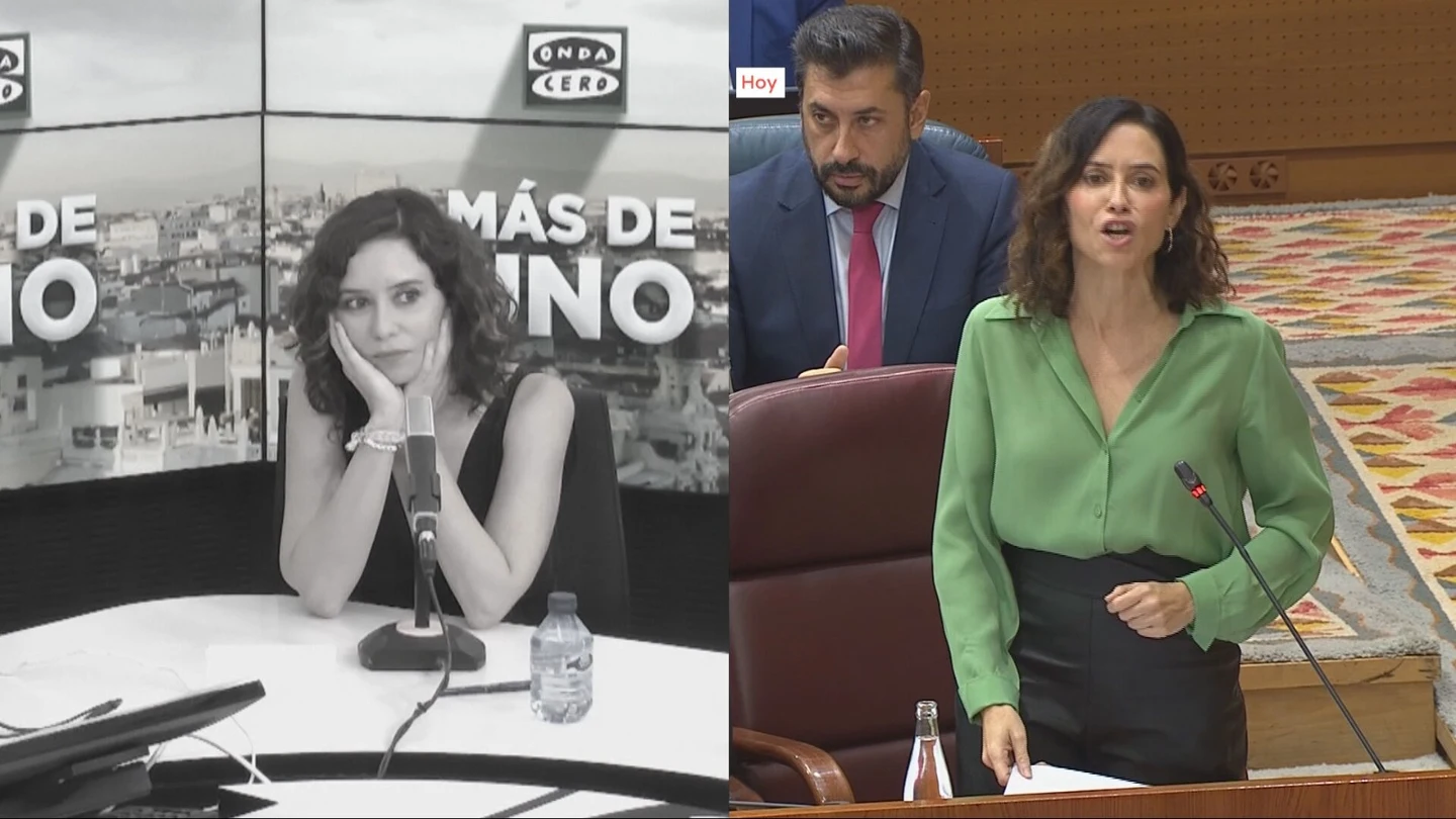 El discurso de Isabel Díaz Ayuso sobre el aborto, en 2022 y 2025 El discurso de Isabel Díaz Ayuso sobre el aborto, en 2022 y 2025