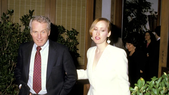 Paul Newman y su hija Susan Newman durante la cena de la Fundación Scott Newman. Paul Newman y su hija Susan Newman durante la cena de la Fundación Scott Newman.