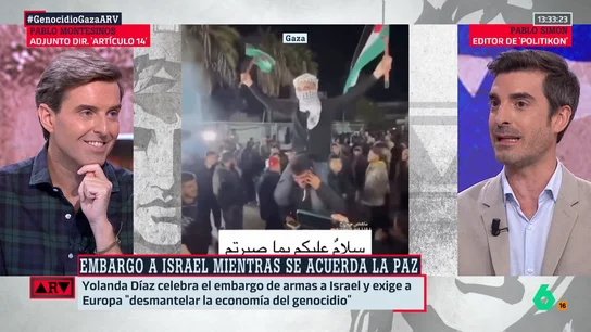 Pablo Simón señala que el Gobierno de España se "enterraría" si vuelve a tener relaciones comerciales con Israel Pablo Simón señala que el Gobierno de España se "enterraría" si vuelve a tener relaciones comerciales con Israel