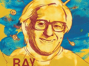 Detalle de la cubierta de 'Cuentos', de Ray Bradbury