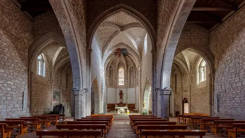Interior de la Iglesia de Santiago en Ciudad Real Interior de la Iglesia de Santiago en Ciudad Real