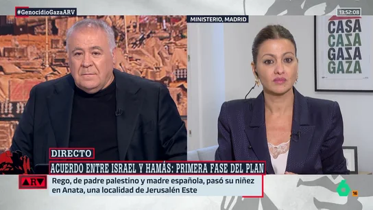 Sira Rego ve un "punto de partida" el alto el fuego en Gaza: "Se tendría que dirimir el fin de la impunidad" Sira Rego ve un "punto de partida" el alto el fuego en Gaza: "Se tendría que dirimir el fin de la impunidad"