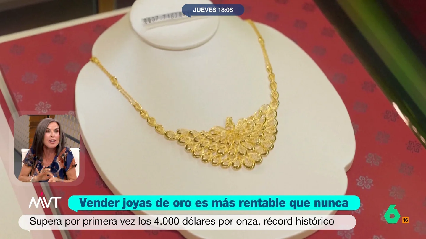 Beatriz de Vicente explica los requisitos necesarios para vender oro en España: "Debes acreditar la procedencia legal" La abogada señala que para vender joyas se deben cumplir una serie de requisitos legales. Además, advierte que si la transacción supera los 1.000 euros se necesita una autorización expresa de la comisión de blanqueo de capitales.