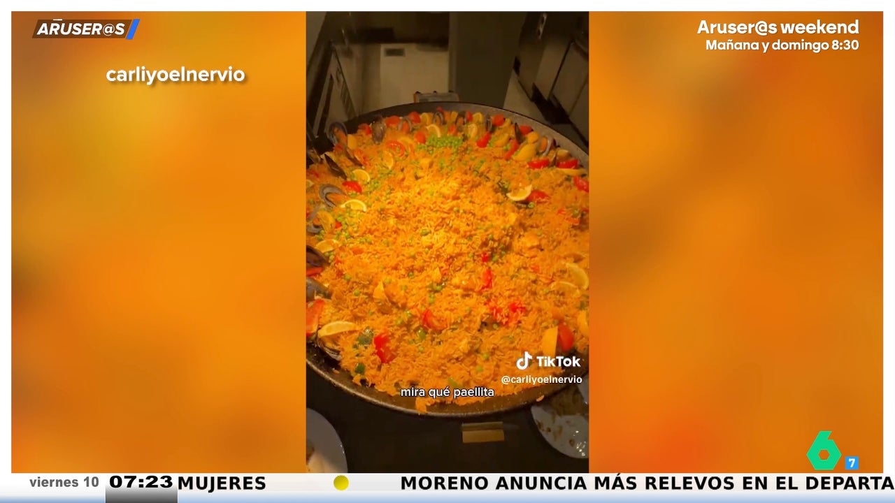 Así es el aspecto de una paella si la pides en las Islas Mauricio: "A más de un valenciano le da un ictus"