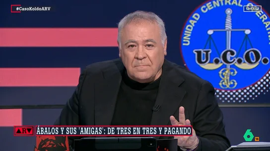 Ferreras, tras la información sobre el 'caso Koldo': "A ver cómo explican esto, ¿o también son chistorras?" Ferreras, tras la información sobre el 'caso Koldo': "A ver cómo explican esto, ¿o también son chistorras?"