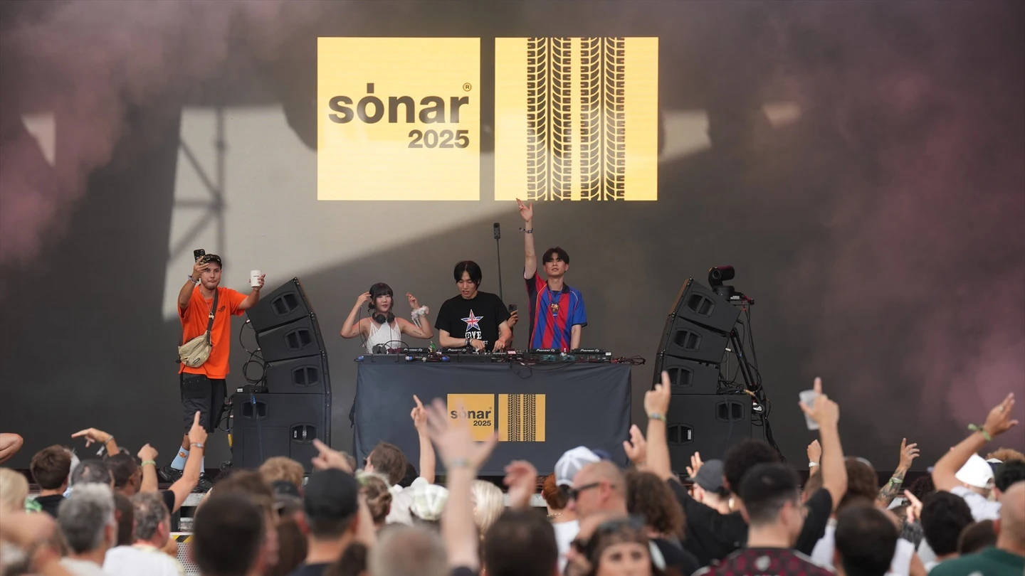 Imagen de archivo del festival Sónar en 2025. Imagen de archivo del festival Sónar en 2025.