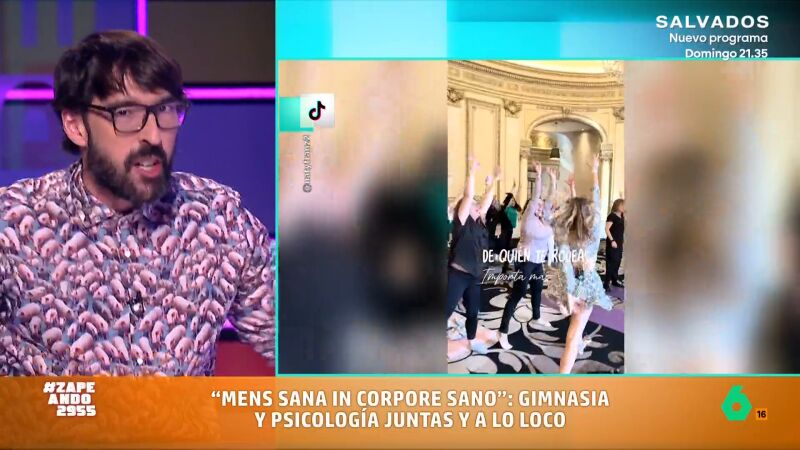 Quique Peinado "no puede" con un evento que combina gimnasio y psicólogo: "Intento hacer mi trabajo, pero es muy complicado"