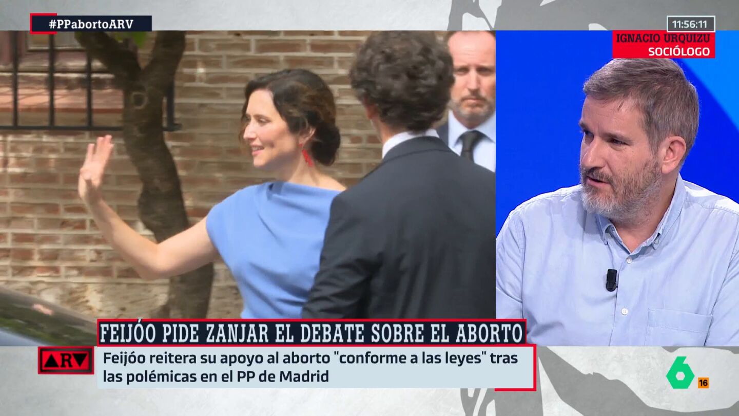 Ignacio Urquizu, sobre Ayuso: "Tiene tantas ganas de diferenciarse de Feij&oacute;o, que est&aacute; entrando en callejones sin salida"