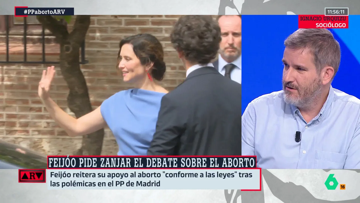 Ignacio Urquizu, sobre Ayuso: "Tiene tantas ganas de diferenciarse de Feijóo, que está entrando en callejones sin salida" Ignacio Urquizu, sobre Ayuso: "Tiene tantas ganas de diferenciarse de Feijóo, que está entrando en callejones sin salida"