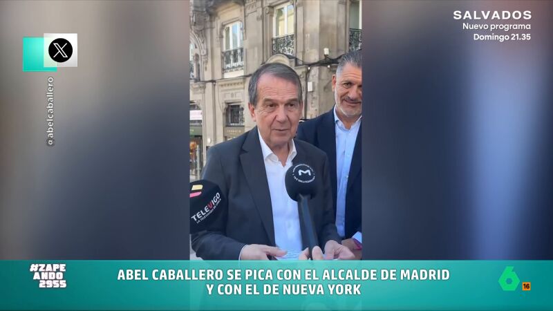 Abel Caballero se acuerda de Martínez-Almeida al presentar el árbol de Navidad de Vigo: "Menudo repaso"