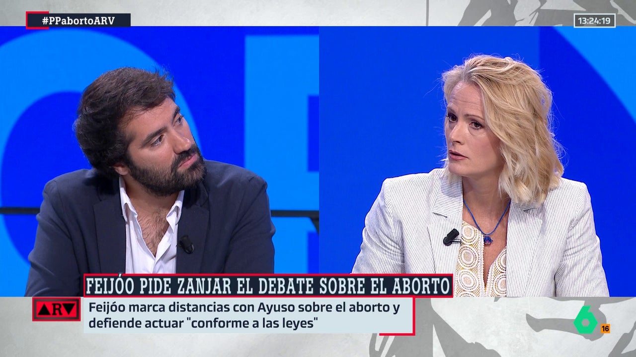 Zaida Cantera, tras la polémica del aborto: "Estoy un poquito cansada de que cada vez que la derecha mete la pata, la culpa es de Moncloa o de la izquierda"