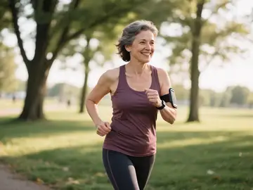 Mujer haciendo ejercicio Mujer haciendo ejercicio