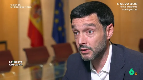 Pablo Bustinduy, tajante: "Es increíble que, en el ámbito de la vivienda, haya empresas que no han estado cumpliendo con la ley" laSexta Columna entrevista al ministro de Consumo Pablo Bustinduy, que en este vídeo habla sobre las ilegalidades habituales en el mercado de la vivienda y la guerra que su ministerio ha declarado a los pisos turísticos ilegales.