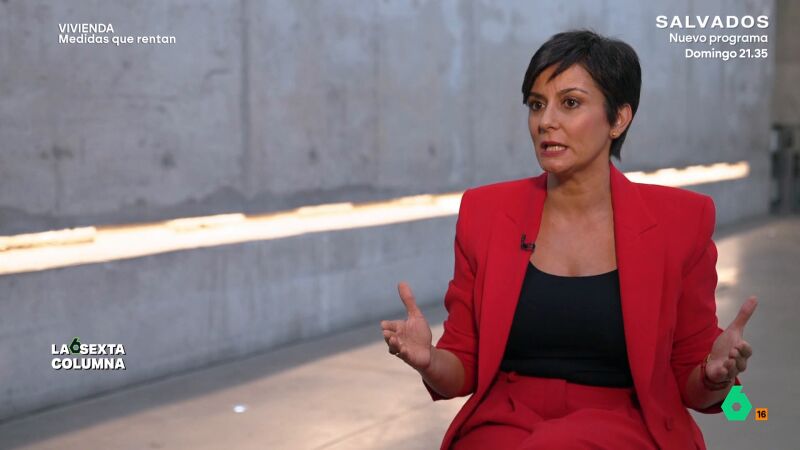 Isabel Rodríguez: "Si pudiera, estaría planteando ya un 155 para intervenir la competencia de vivienda en la Comunidad de Madrid"