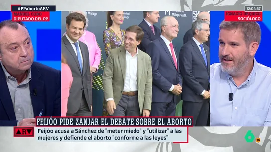 Ignacio Urquizu, tras la polémica del PP con el aborto: "Todo lo que hacen, en el fondo, a quien beneficia es a Vox" Ignacio Urquizu, tras la polémica del PP con el aborto: "Todo lo que hacen, en el fondo, a quien beneficia es a Vox"