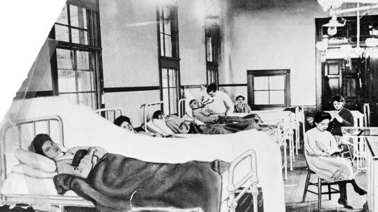 Mary Mallon en el hospital