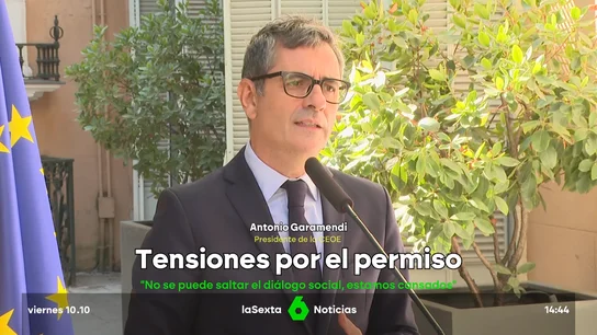 Félix Bolaños valora la medida de Yolanda Díaz de ampliar el permiso por fallecimiento. Félix Bolaños valora la medida de Yolanda Díaz de ampliar el permiso por fallecimiento.