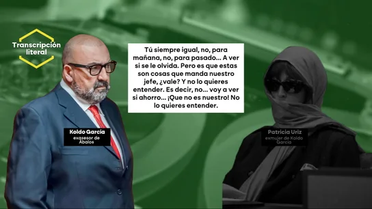 Transcripción de audios entre Koldo y su mujer, Patricia Transcripción de audios entre Koldo y su mujer, Patricia