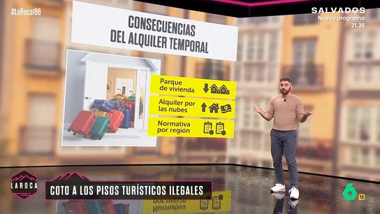 El Gobierno prepara una ley para frenar los anuncios de pisos turísticos ilegales, con multas de hasta un millón de euros El Gobierno prepara una ley para frenar los anuncios de pisos turísticos ilegales, con multas de hasta un millón de euros
