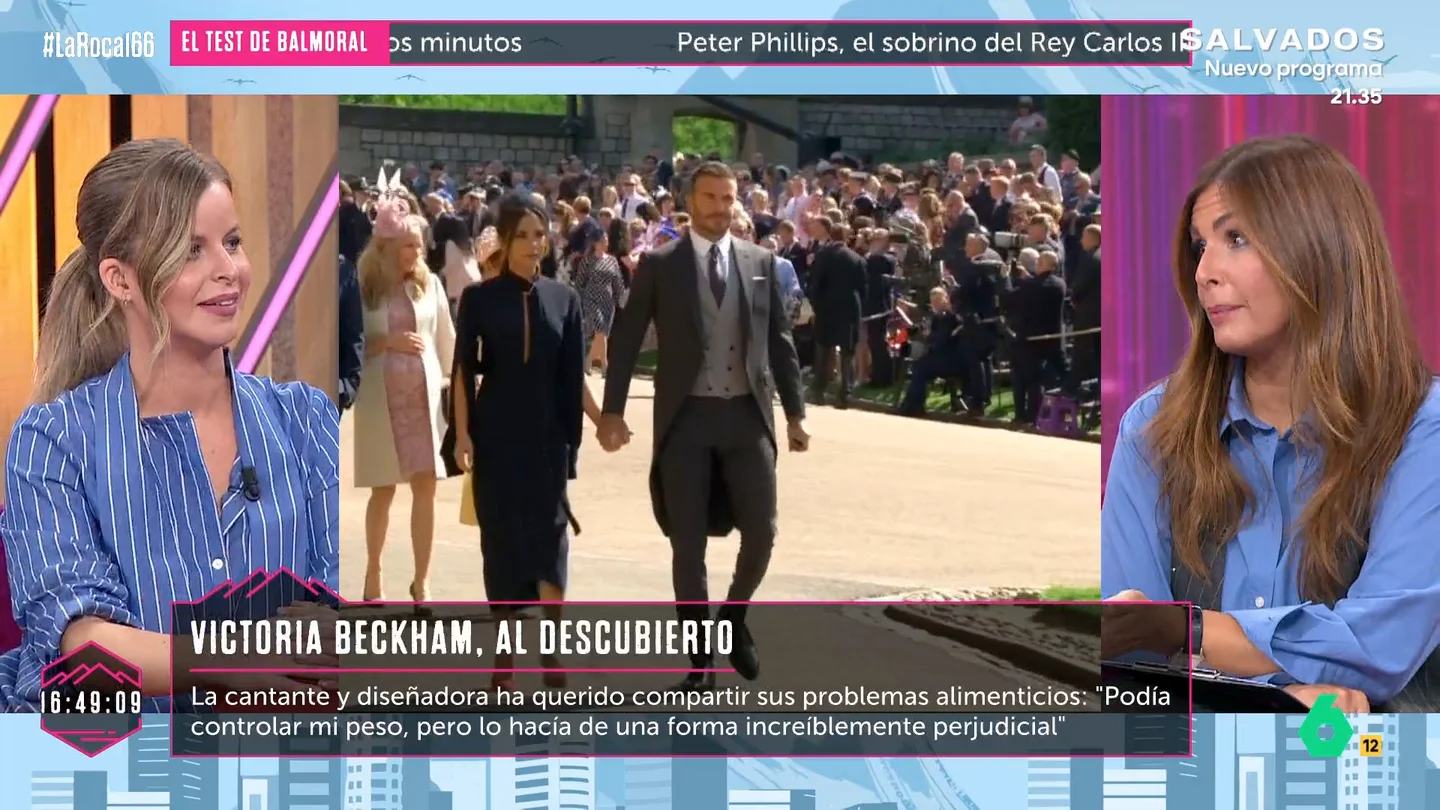 Nuria Roca confiesa qué comían los Beckham en la boda de Sergio Ramos y Pilar Rubio: "Estábamos todos mirando" Nuria Roca confiesa qué comían los Beckham en la boda de Sergio Ramos y Pilar Rubio: "Estábamos todos mirando"