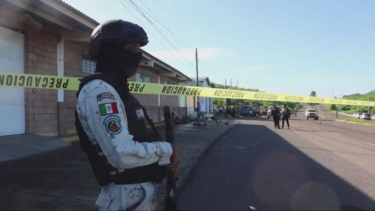 La 'carretera de la muerte', en México La 'carretera de la muerte', en México