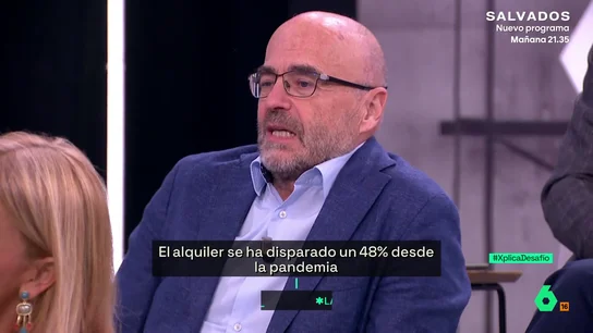 Javier Díaz-Giménez señala el gran problema de la vivienda Díaz-Giménez señala el gran problema de la vivienda: "Los 8.000 alcaldes de este país se niegan a recalificar terrenos"