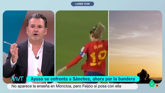 Iñaki López compara los vídeos de Feijóo y Sánchez por el 12 de octubre: "Veo más seres humanos en el de Sánchez" Tanto el presidente del Gobierno como el líder del Partido Popular han felicitado a los españoles por el Día de la Hispanidad con un vídeo que han publicado en redes sociales.